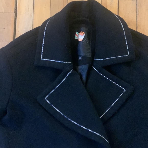 60s style mod wool coat - Picture 4 of 5
